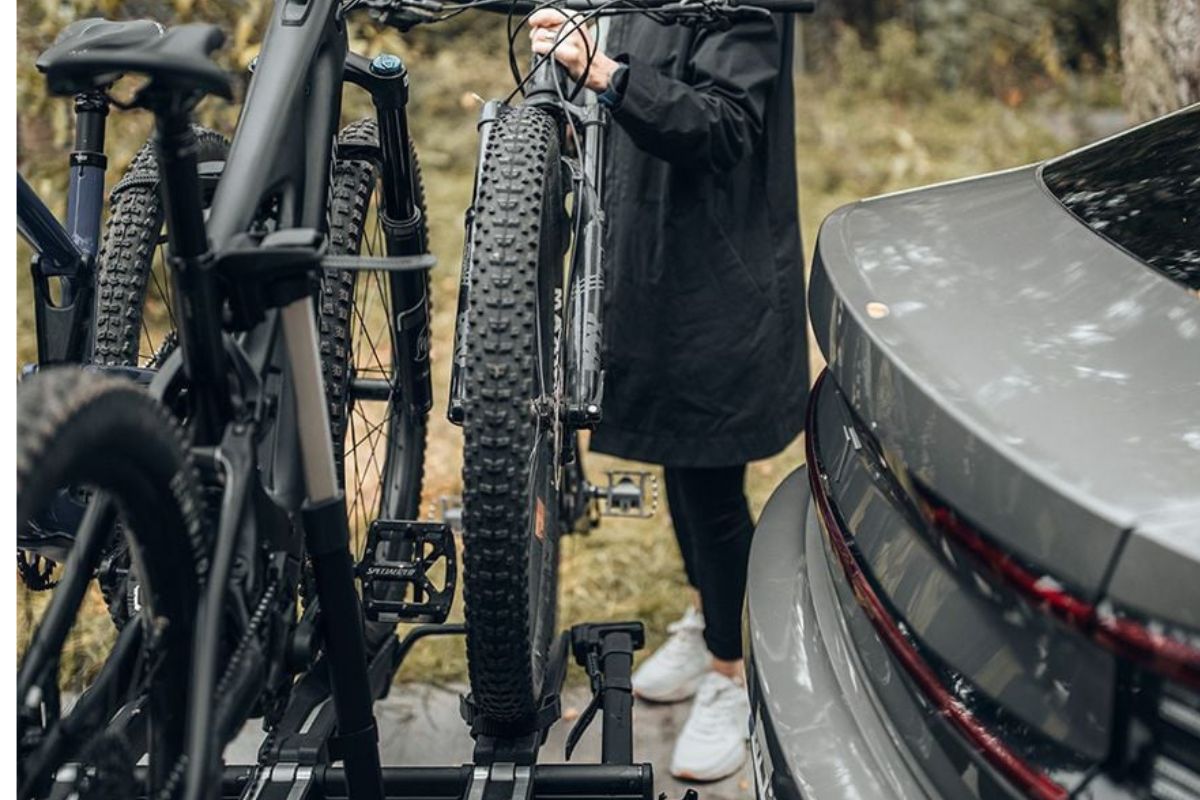 Porte-vélos pratique
