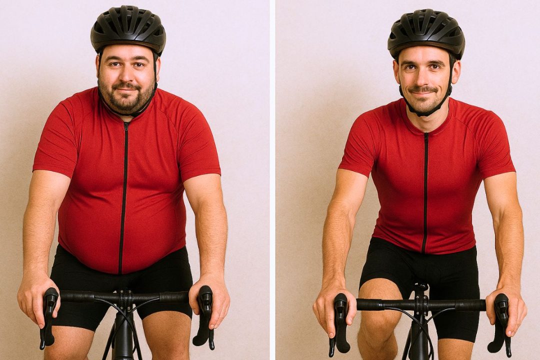 Voici les résultats visibles sur votre corps avant/après le vélo
